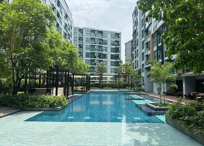 Chill Condo - Bts On Nut - Pool, Gym, Fast Wi-Fi
